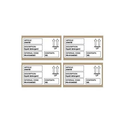 12 pack Dymo label Shipping/Badge Label 101x54mm p/n: 13186