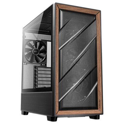 Antec Flux behuizing zwart/hout