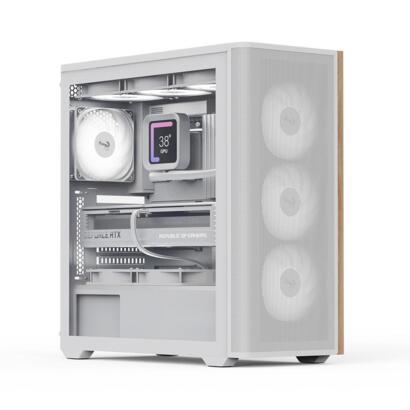 Aerocool D501A V2 behuizing wit/hout