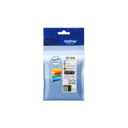 Brother LC-3219XL Value pack zwart/cyaan/magenta/geel