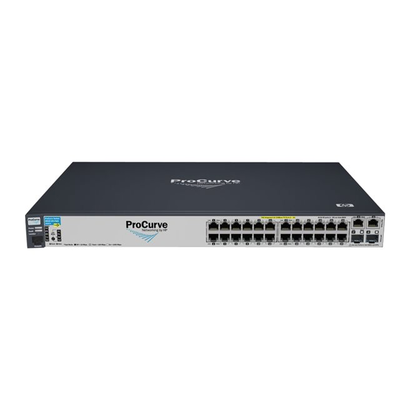 Refurbished HP 2610-24/12PWR PoE 10/100 switch managed 1U
