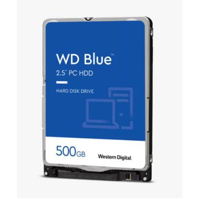 WD Blue Mobile 500GB 5400rpm 7mm 2,5" WD5000LPZX (open doos)