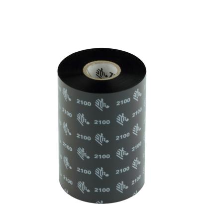 Zebra Ribbon Wax 2100 110mm 450m printlint per rol
