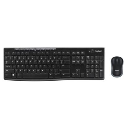 Logitech MK270 draadloze desktop set QWERTY IT zwart