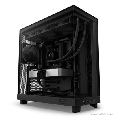 NZXT H6 Flow behuizing zwart