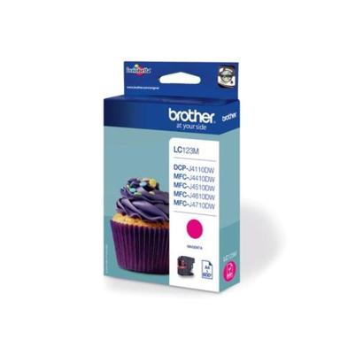 Brother LC-123M magenta inktcartridge