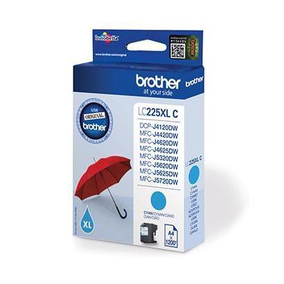 Brother LC-225C XL cyaan inktcartridge