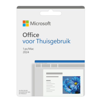 Microsoft Office 2024 Thuis & Studenten 1-PC/Mac (key only)
