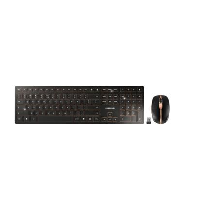 Cherry DW 9000 Slim draadloze oplaadbare desktop zwart