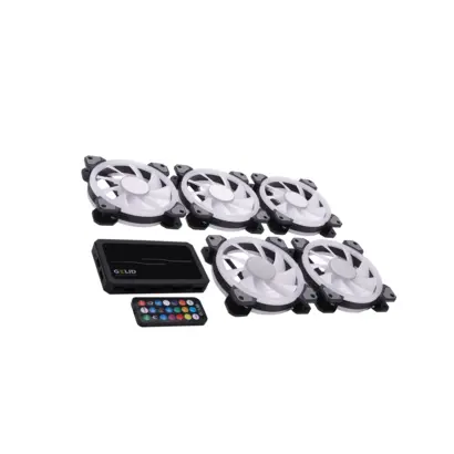 Gelid Solutions Amber 8 Pro bundel ARGB fans en controller