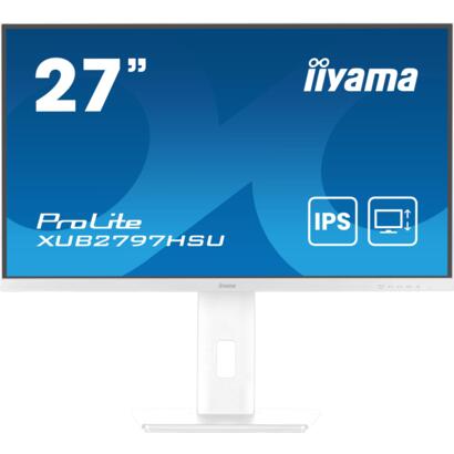 27" iiyama XUB2797HSU-W2 IPS 1ms HDMI/DP/USB Dock speakers