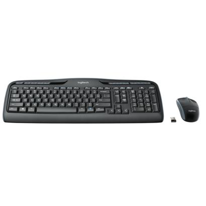 Logitech MK330 draadloze desktop set zwart
