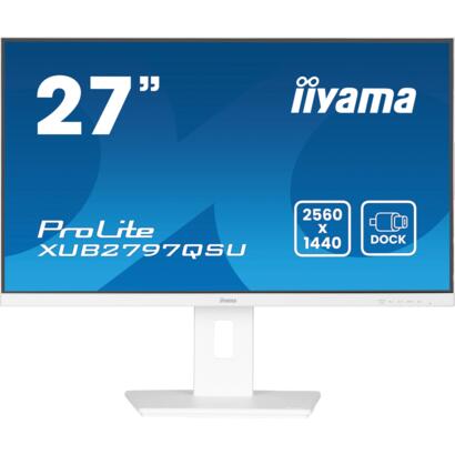 27" iiyama XUB2797QSU-W2 IPS 1ms HDMI/DP/USB speakers