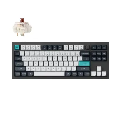 Keychron Q3 Max QMK/VIA gaming toetsenbord brown switch