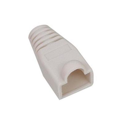 Licht grijze UTP connector huls (per stuk)