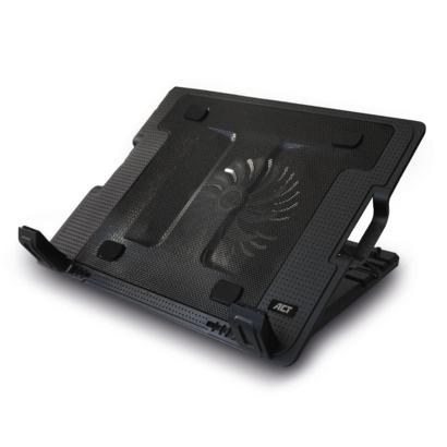 ACT AC8110 Verstelbare laptop koeler met USB hub tot 17"