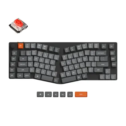 Keychron K15 Max Ergonomisch toetsenbord red switch