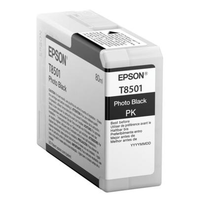 Epson T8501 UltraChrome foto zwart inktcartridge