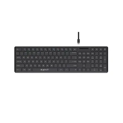 Havit KB252 USB-C toetsenbord zwart