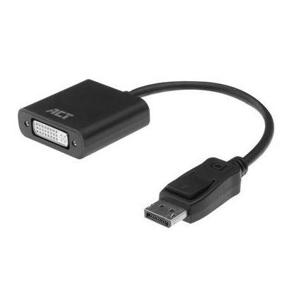ACT Displayport naar DVI adapter M/F  15cm