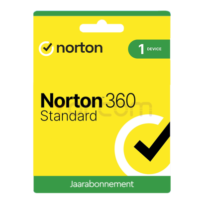 Norton 360 Standard 1-Device + 10GB Cloud 1-jaar (key only)
