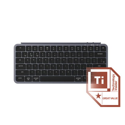 Keychron B1 Pro Ultra-Slim draadloze toetsenbord grijs