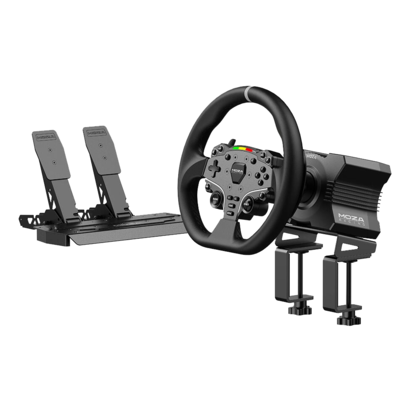 Moza R5 racing simulator - stuur & pendalen bundel