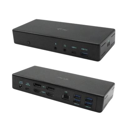 i-tec USB-C 4K Quattro monitor docking station 85W