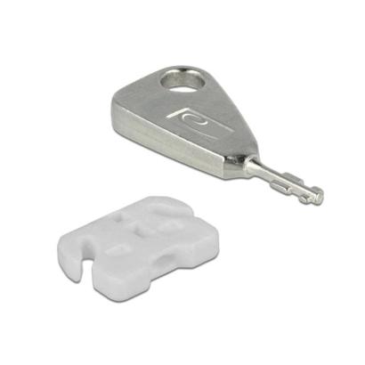 Delock USB poort blocker USB-A (2x sleutel en 5x sloten)