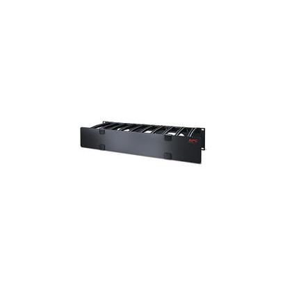 APC horizontale Kabel manager 2U x 6" diep
