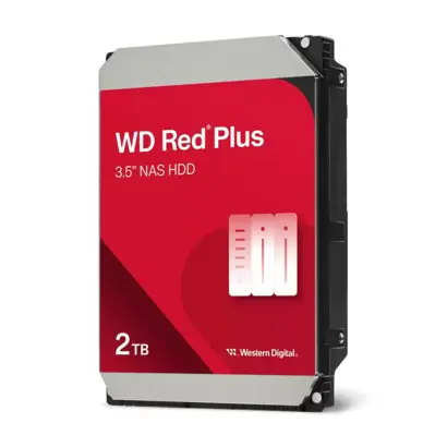 WD Red Plus 2TB NAS harde schijf WD20EFPX