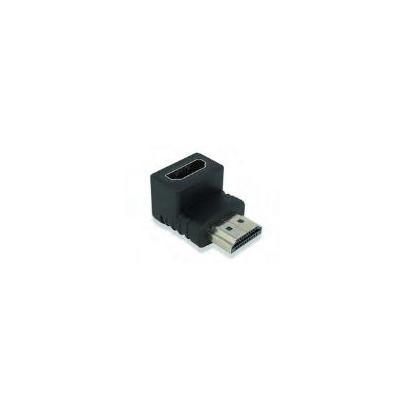 ACT HDMI naar HDMI haaks omlaag 90° verloop adapter M/F