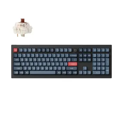 Keychron V6 Max QMK/VIA gaming toetsenbord brown switch