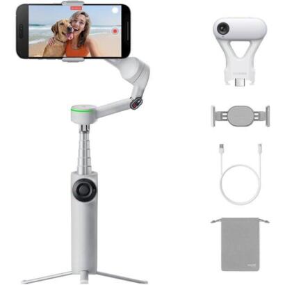 Insta360 Flow 2 AI Tracker gimbal bundel grijs