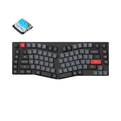 Keychron K15 Pro Ergonomisch toetsenbord blue switch