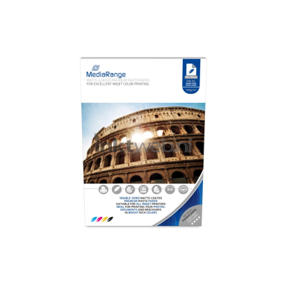 MediaRange Fotopapier MAT A4 140gr 100vel
