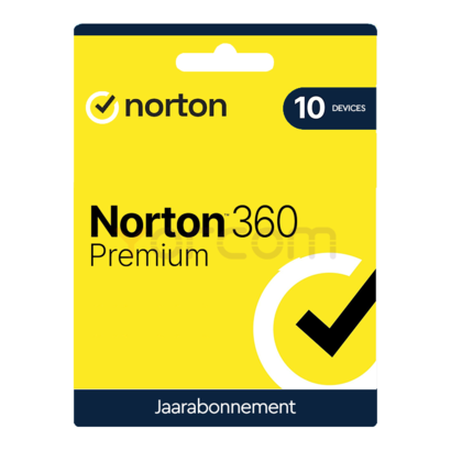 Norton 360 Premium 10-Device + 75GB Cloud 1-jaar (key only)