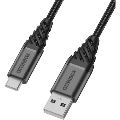 Otterbox Premium USB-A naar C kabel 1 meter zwart