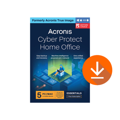 Acronis Cyber Protect Home Office Essential 5PC/1jr Download