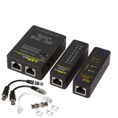 Logilink kabeltester voor LAN kabels en PoE finder