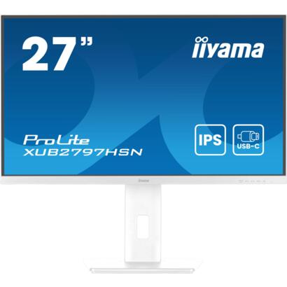 27" iiyama XUB2797HSN-W2 IPS 1ms HDMI/DP/USB Dock speakers
