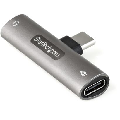 StarTech USB-C audio jack & oplaadadapter 60W power delivery