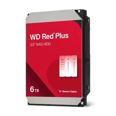 WD Red Plus 6TB NAS harde schijf WD60EFPX