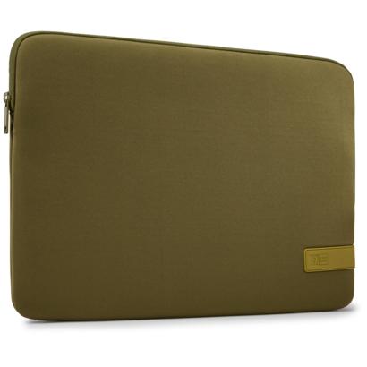 Case Logic Reflect 15,6" laptop sleeve olijfgroen