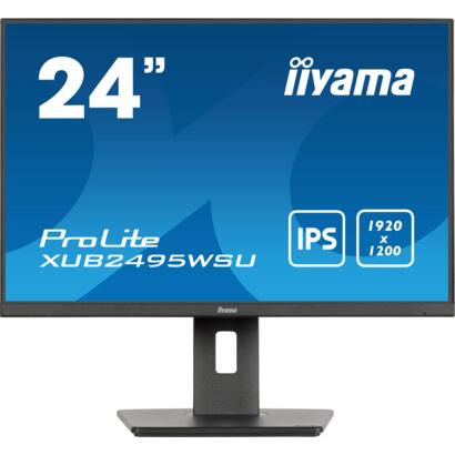 24" iiyama XUB2495WSU-B7 IPS 1ms HDMI/DP/USB Hub speakers