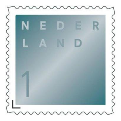 PostNL Rouwzegels 50 stuks op 1 vel