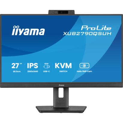 27" iiyama XUB2790QSUH-B2 LED IPS 0,4ms hello webcam/mic