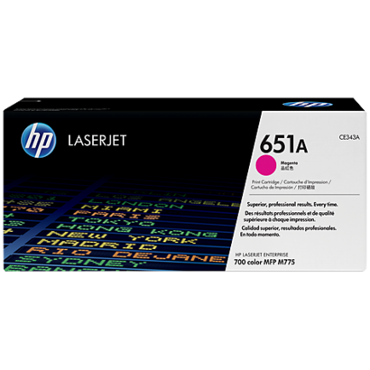 HP 651A toner magenta CE343A