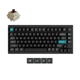 Keychron Q1 Ultra 8K toetsenbord Silk POM brown switch zwart