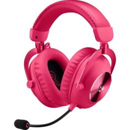 Logitech G Pro X 2 Lightspeed draadloze gaming headset roze